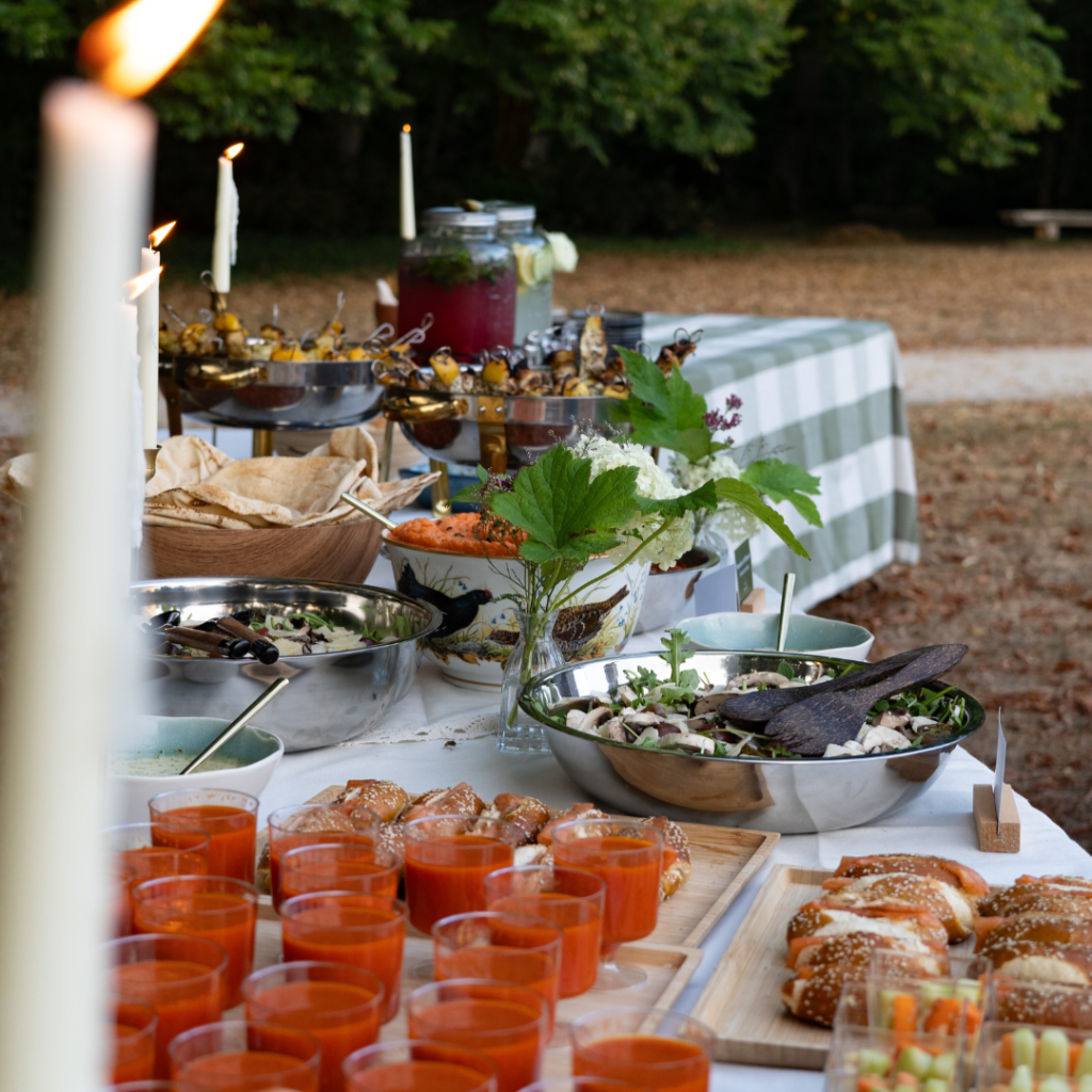 Château de Breteuil - Dîner dans les jardins